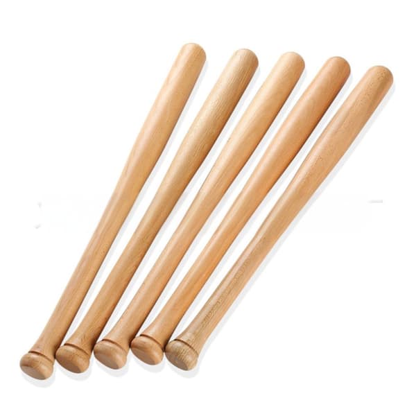 Trä Baseballträ 45 cm Trä Baseball Softboll Träträ Obehandlad Baseballträ