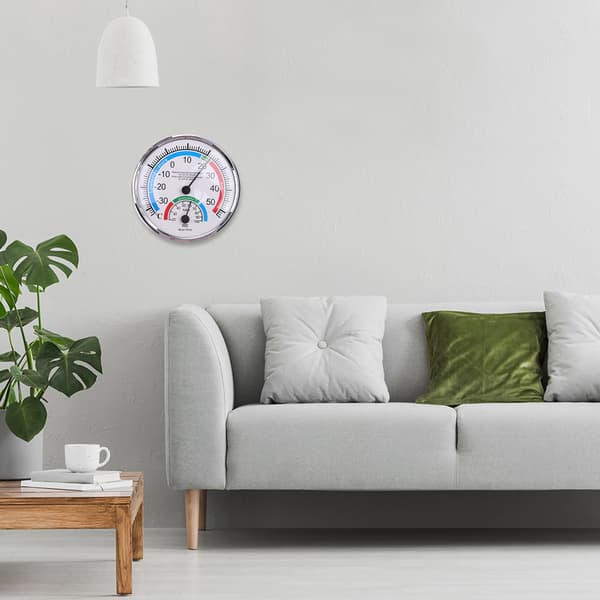 Mini Inomhus Termometer Hygrometer 2 i 1 Temperatur Analog Luftfuktighetsmätare