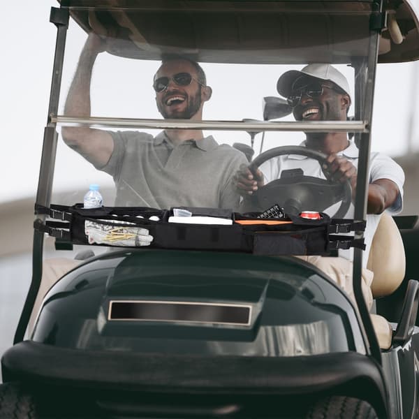 Sammenklappelig Golfvogn Opbevaringskurv Organizer Golfvogn Front Opbevaringsstativ
