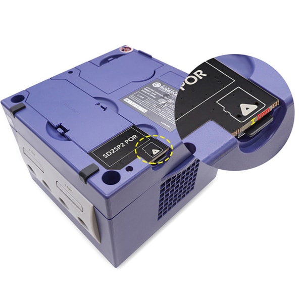 Ersättnings SD-kortadapter TF-kortläsare för NGC Gamecube SD2SP2 SDLoad
