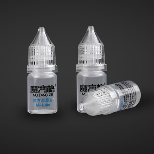 3 ml Magic Cube Silikon Smörjmedel Smidig Olja Lätt Rotera Underhållstillbehör