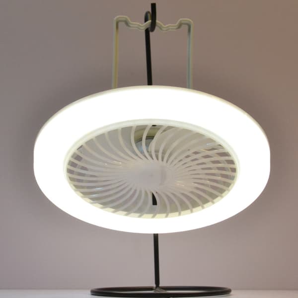 Bærbar loftventilatorlampe Justerbar ventilator Bærbar bordventilator Nem montering