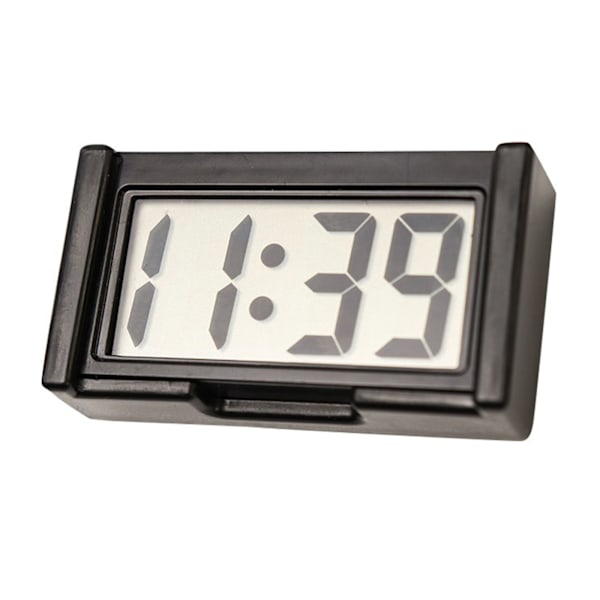 Elektronisk klokke Auto Dashboard Stick-On Mini Clock Bil Lastebil Interiørdekorasjoner Verksted Digtal Klokke