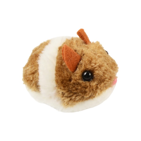 Cat Mouse Toy Interactive Mouse Toy Kattunge för att jaga Leksak Söt rörlig hamsterleksak Förbättrad träning