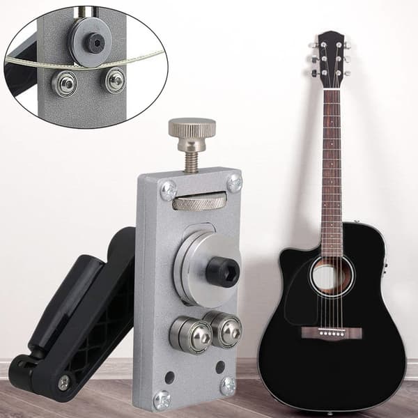 Gitarr Luthier Verktyg 13.8×5cm Bandtrådsböjare för Gitarr Bas Bandtrådsböjning
