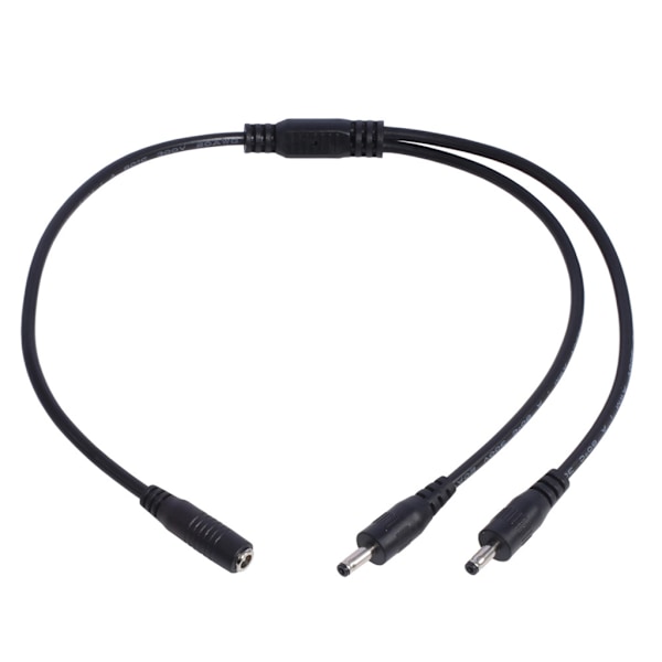 Y-Splitter Adapter Kabel Ladeledning Ledning 1 i 4 ut/1 i 2 ut DC 3,5x1,35 mm
