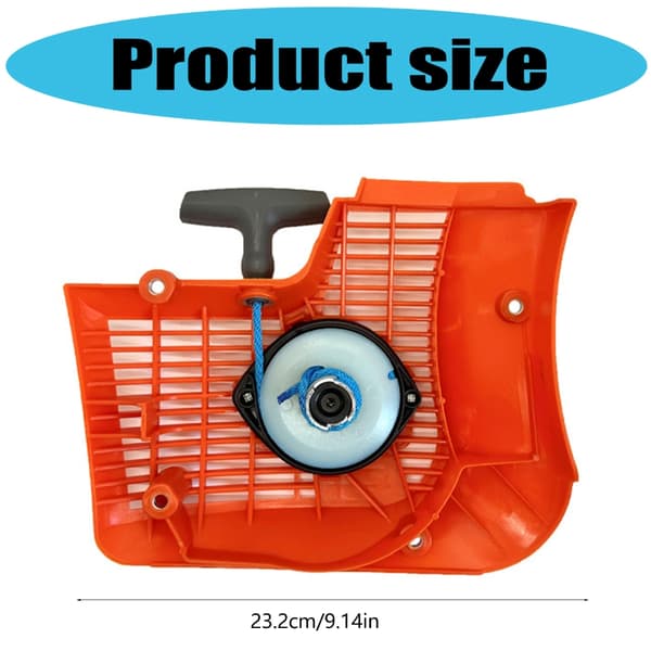 Kraftig startmotor for hageredskaper, kaldt vær, nylon ABS-materiale