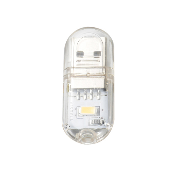 Mini Portable Bright LED Night Light Eye-Care USB -läslampa för bärbara datorer