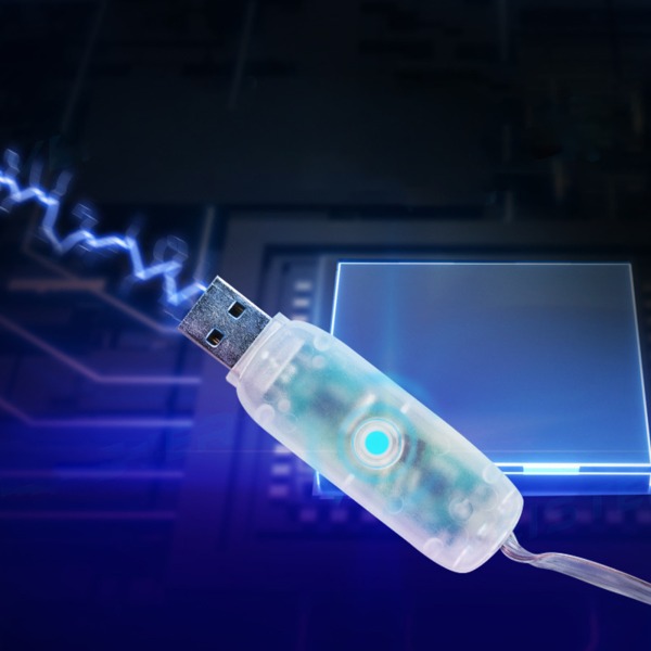 1 Set RGB LED-ljusremsa Host Console Light Bar med fjärrkontroll USB gränssnitt för spelkonsol White