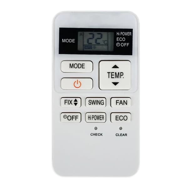 Universal AC-fjärrkontroll reparationsdel för RAS-07BKV-E RAS-077SKV-E6