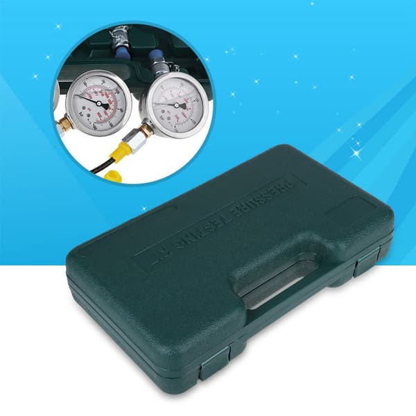 Grävmaskin Hydrauliskt Trycktestkit 250/400/600bar Hydrauliskt Mätarkit
