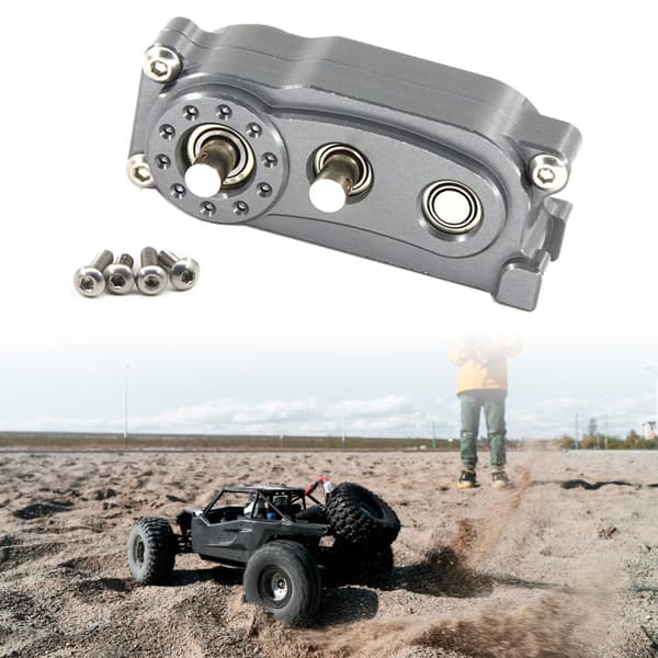 Aluminium Transfer Case Konvertering til SCX10 Style Rock Crawlers Chassis