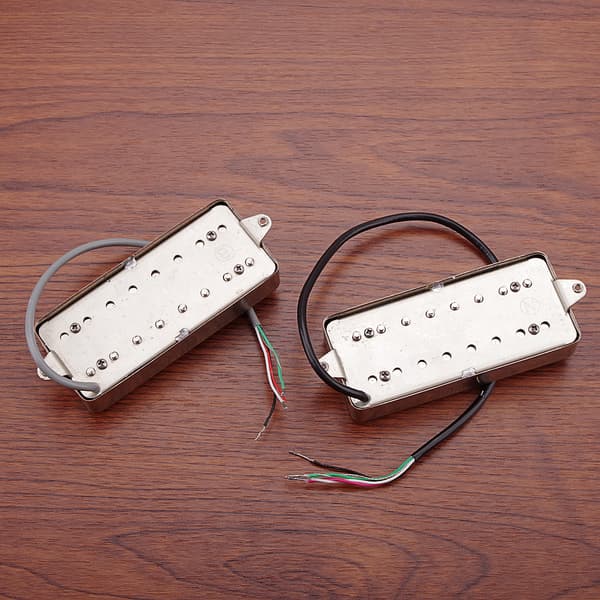 2 st elektriska gitarr Humbucker Pickups 7.5Ω Resistans Humbucker Kits