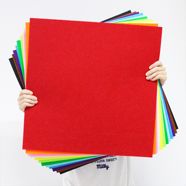 40 st Nonwoven handarbete filt patchwork tyg paket för barn scrapbooking lakan 20cm*30cm