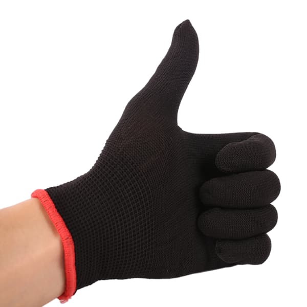 2 st Anti-slip handskar Gitarr Bas Handskar Musikinstrument Övning Handskydd S