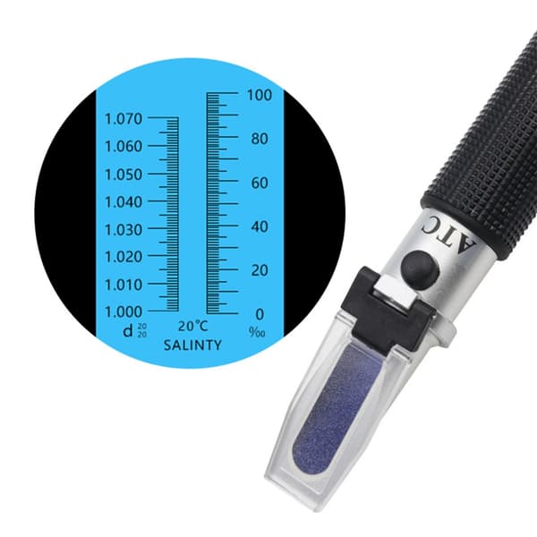 Saltkoncentrationstester Salinometer med automatisk temperaturkompensation