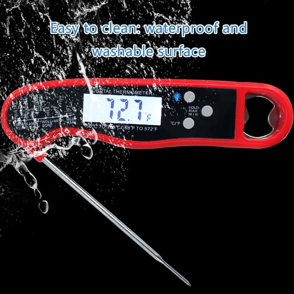 Digital Kötttermometer Matlagning Kök Sond Temperaturmätare