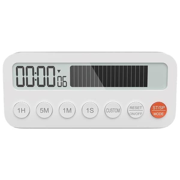 Magnetisk Visuell Timer Brukervennlig Digital Timer for Effektiv Oppgaveovervåking