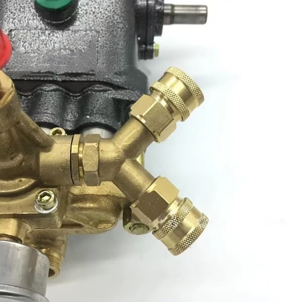 Høytrykksvaskeradapter Hurtigkobling Trippel Splitter
