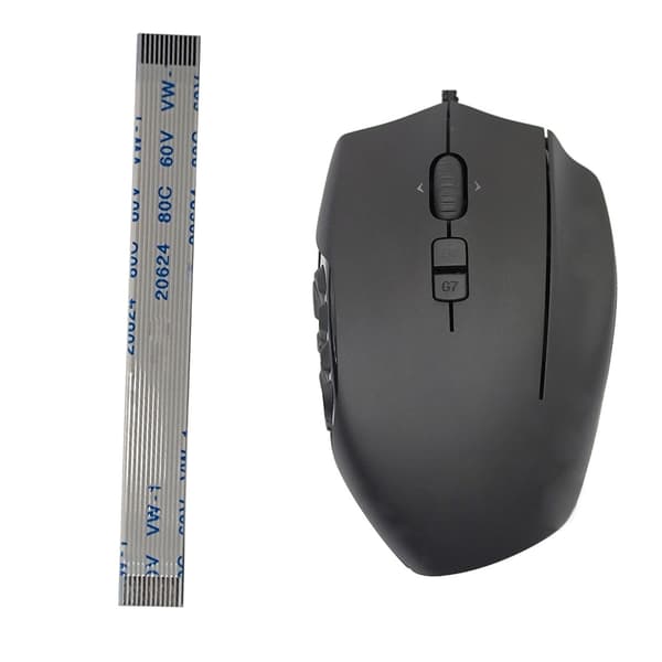 Fleksibelt PVC-musekabel til G600-musemodeller, fladt kabel