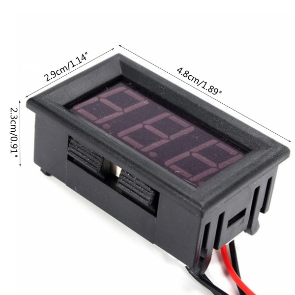 Digital termometer LED-skärm -50~110°C Temperaturmätare med hög noggrannhet Red