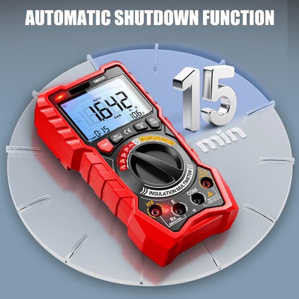 Digitalt multimeter transistor-tester elektrisk NCV-testmåler TrueRMS