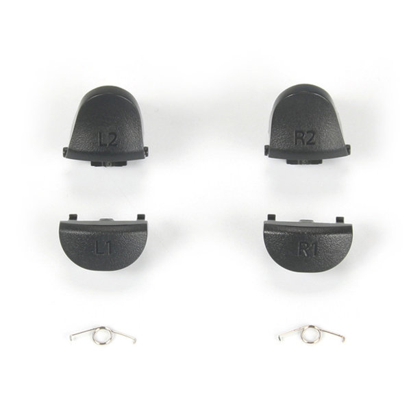 L1 R1 L2 R2 Utløserknapper + fjærer for Playstations4 JDM-040-kontrollkontroll