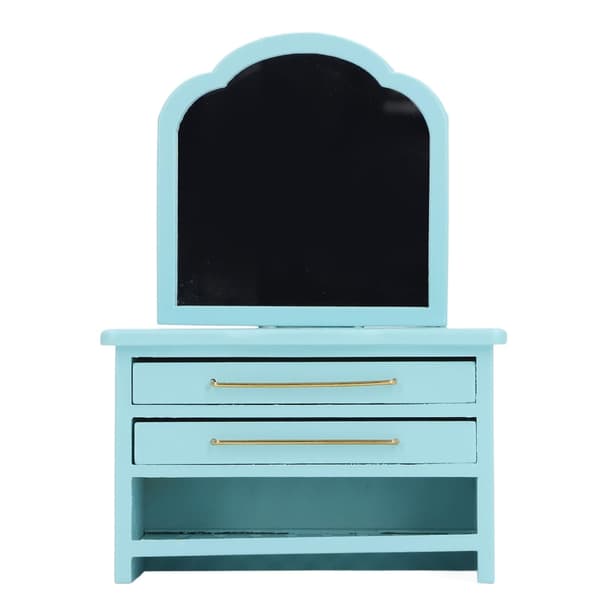 1/12 Dukkehusmøbler Miniatyr Kommode Skap for Baderomsscenevisning