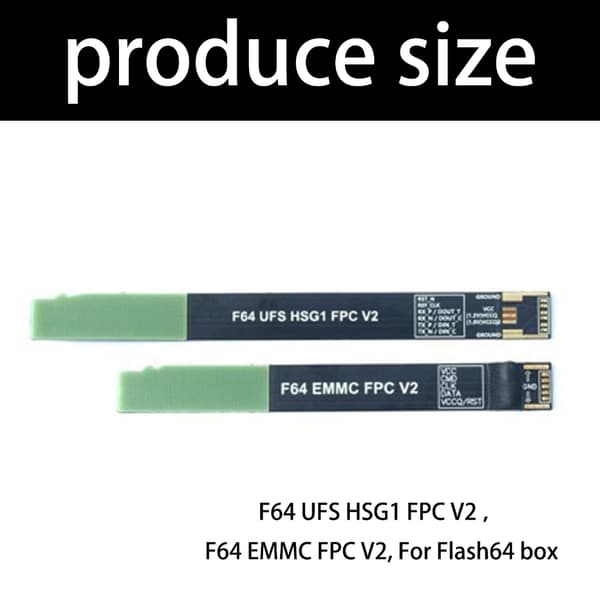 Paket med 2 högkvalitativa flexibla kablar för Flash 64 och Lite Box underhåll