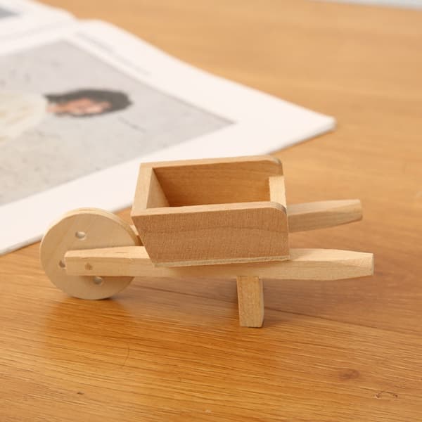 Köksskottkärra Dockhus Miniatyr Leksakstillbehör