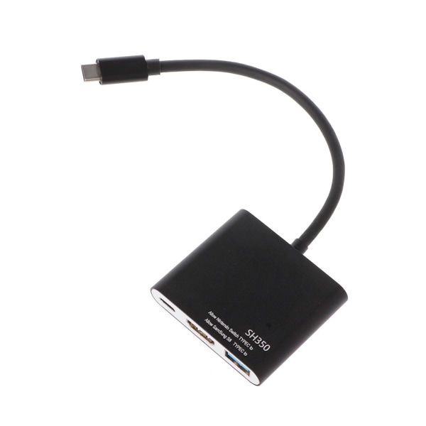 USB C HDMI-kompatibel omvandlare Adapter Omvandlare Adapter Kabelnav 4K hållbar kabelomvandlare Android Skärmprojektion