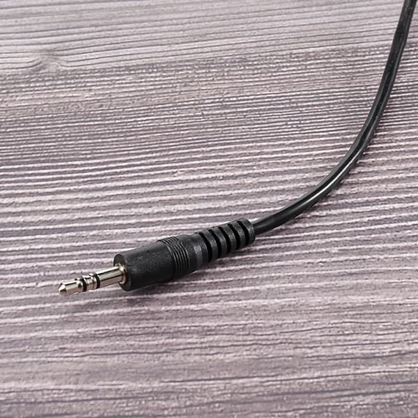 Hurtig Tilslutning Guitar Endpin Output Jacks Piezo Kabel Adapter 66cm Sort