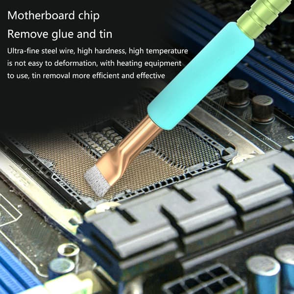 2 stk. hovedkort IC-tastaturer for datamaskin, hode, ESD-renser, vedlikehold