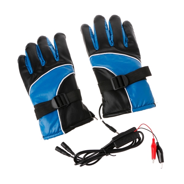 Elektrisk uppvärmning thermal handske Ridning varm vante för män Kvinnor Helfingerhandske Uppvärmda händer varmare handskar