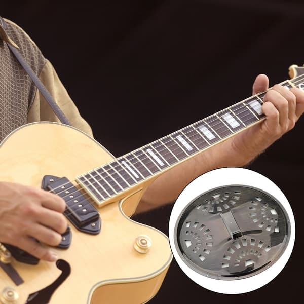 Resonatorgitarr Resofonisk Gitarr Täckplatta Resonator Dobro Täckplatta