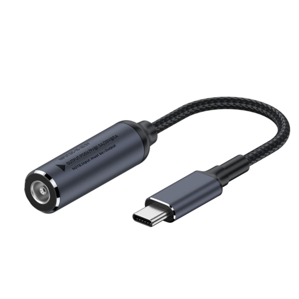 100 W Typ C USB-C hane till DC5,5x2,1 mm 5,5x2,5 mm 2,5x0,7 mm 3,0x1,1 mm 3,5x1,35 mm 4,0x1,35 mm power hona 3.5x1.35mm