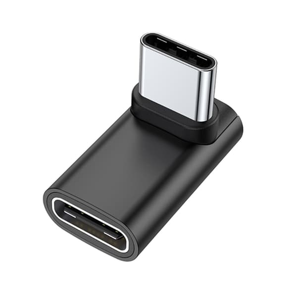 90 grader Type C hun til USB C han adapter Converter Extender 40 Gbps data