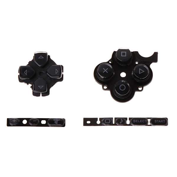 Ny kontroll Vänster Höger Hem Start Knappsats Set Buttons Kit Ersättning för PSP3000
