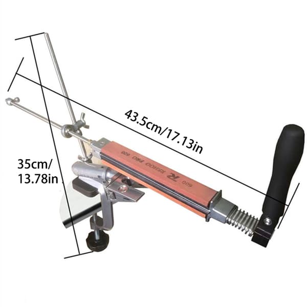 Knivsliper-sett 360° rotasjon Flip Fastvinkel Knivslipesystem