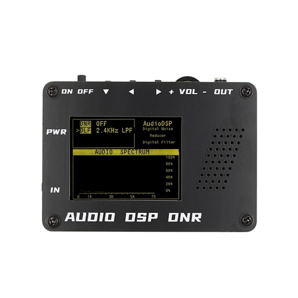 Audio DSP Støyreduksjon DNR Digitalt Filter SSB Ham radio YAESU ICOM + Høyttaler