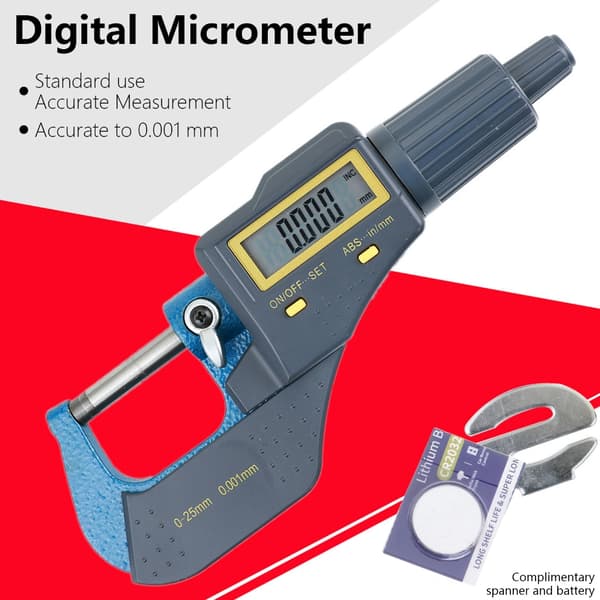 Måleværktøj Mikrometer