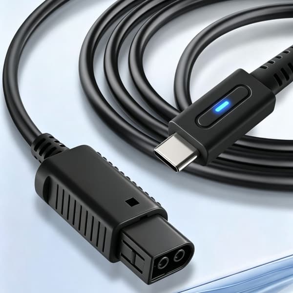 Universell Typ C-adapterkabel för spelkonsol 1,8M Pålitlig
