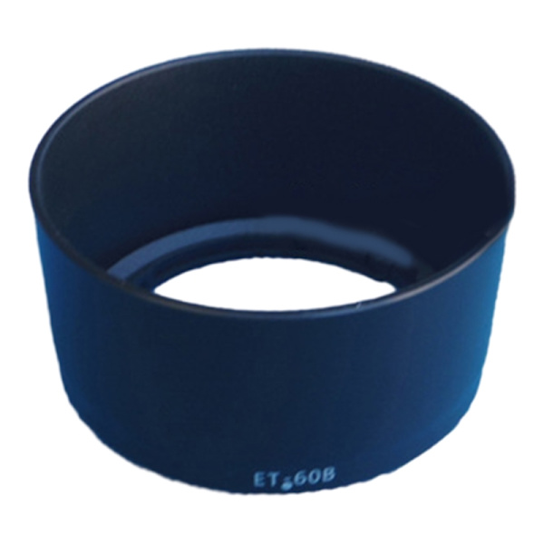 ET-60B cover för RF-S 55-210 F5-7.1 IS STM objektiv ABS kamera motljusskydd