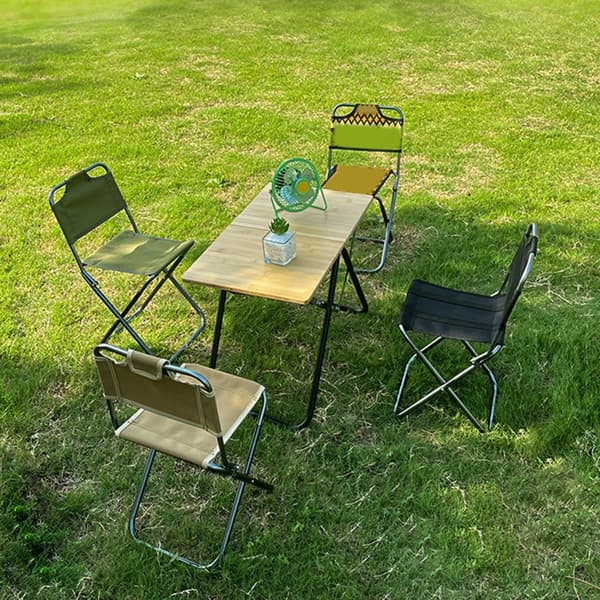 Foldbart Campingbord Picnicbord Robust Udendørs Foldebord 30 kg Bæreevne