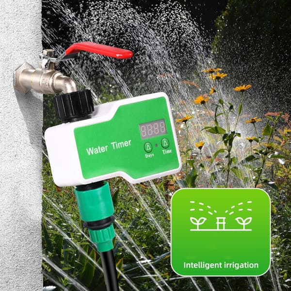 Programmerbart vanningssystem for hager Automatisk timer ABS-konstruksjon