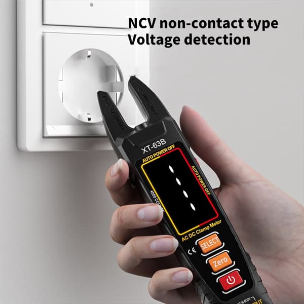 Multimeter Multifunksjons Tangamperemeter Med NCV-funksjon Automatisk Avstenging