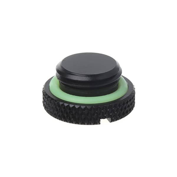 1 Stk Sort G 1/4 Tommer Stik Fitting Vandstop Stik til Computer Vandkøling