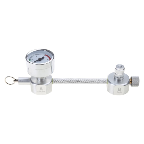 Akvarium DIY CO2 System Generator Kit Boble Counter Plants Diffuser med solenoid for ventil fisk for tank regulator Acc E US plug