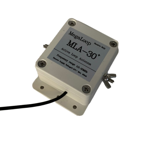 MLA-30+ Plus 0,5-30MHz Medium Short Wave Antenn Outdoor Rooftop- Active Receive Loop Antenn 500kHz-30MHz Kit-Low Noise