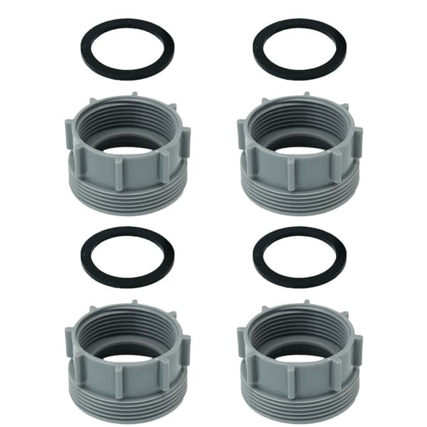 Robust røradapter til køkkenvask 45 til 58 mm stik Sikker lækagesikker adapter null - B